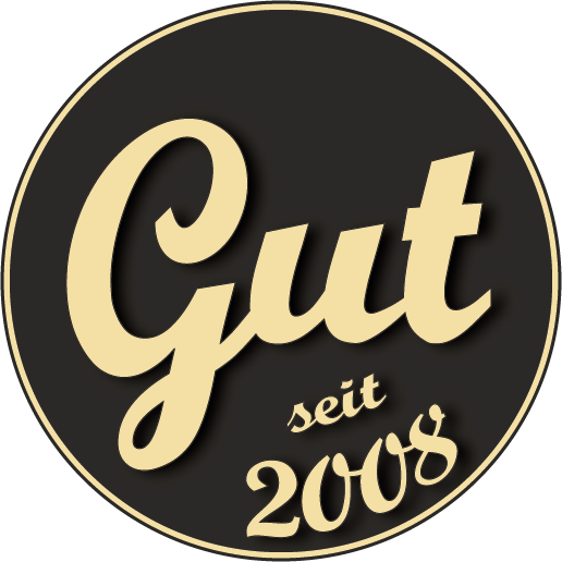 GUT seit 2008 Logo Guter Stoff fair organic vegan textile print